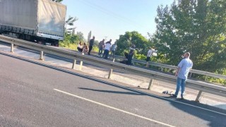 Kazaya karışan hemşire çift, hayat için seferber oldu