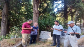 Kazım Baykal vefatının 33.yıl dönümünde mezarı başında anıldı