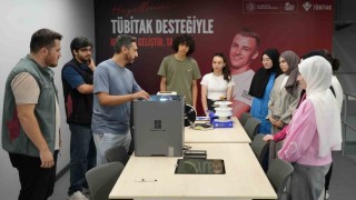 KBÜde lise öğrencileri dijital üretim ve yapay zeka eğitimi alıyor