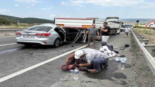 Kemikli Rampalarında feci kaza: 1 ölü, 8 yaralı