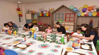 Kepez'de minik eller sanatla buluşuyor