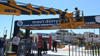 Kepeze engel tanımayan proje: Mavi Dünya Parkı