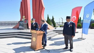 Kıbrıs harekatının yıldönümünde Bursada şehitler ve gaziler anıldı