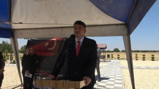 Kiliste 15 Temmuz Parkı açıldı, fidanlar toprakla buluşturuldu