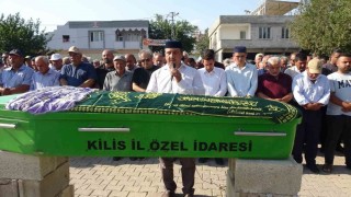 Kiliste eşi tarafından silahla vurularak öldürülen kadın son yolculuğuna uğurlandı