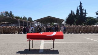 Kiliste kalp krizi sonucu hayatını kaybeden uzman çavuş için tören düzenlendi