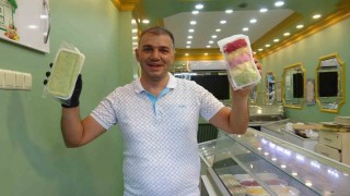 Kilosu 400 lira, topu 10 lira: Kilisli dondurmacıdan topu 400 liraya satılan dondurmaya tepki