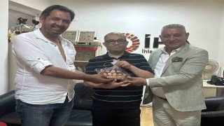 Kırşehir Beyazay Derneğinden gazetecilere ziyareti