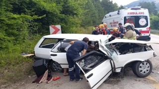 Kontrolden çıkan tırın dorsesi faciaya neden oldu: 1 ölü 2 yaralı
