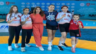 Köyceğizli güreşçiler Türkiye Şampiyonasından 5 madalya ile döndü