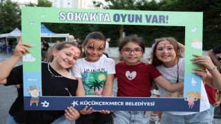 Küçükçekmecede 3. Geleneksel sokakta oyun var ın ilk gününe büyük ilgi