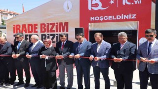 Kütahya'da 15 Temmuz Anma ve Deneyimleme Çadırı Zafer Meydanında açıldı