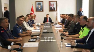 Kütahyada güvenlik zirvesi, ilave tedbirler masaya yatırıldı