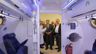 Kütahyada hiperbarik oksijen tedavisi dönemi başladı