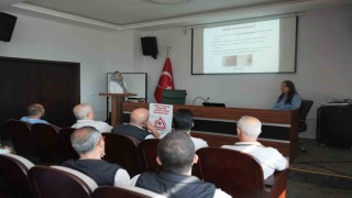 Kütahyada OBM personeline KKKA hastalığına karşı bilgilendirme eğitimi