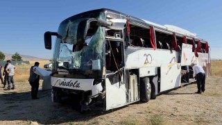 Kütahyadaki otobüs kazasında 25 yaralı taburcu edildi