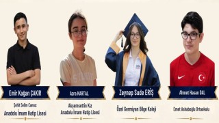 Kütahyalı 4 öğrenci 500 tam puanla LGSde Türkiye birincisi oldu