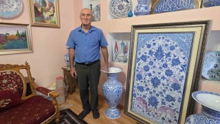 Kütahyalı çini ustası Mehmet Koçer: Çinicilik yeniden mimariyle buluşmalı