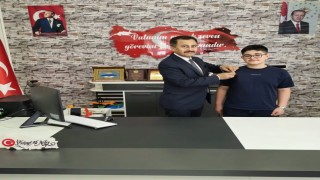 LGS şampiyonu çeyrek  altınla ödüllendirildi