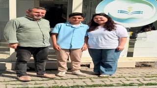 LGSde Ağrı il birincisi olan Muhammed Yusuf Işık Patnosun gururu oldu
