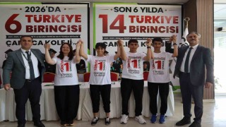 Malatya Çamlıca Koleji, 6 Türkiye birincisi çıkardı