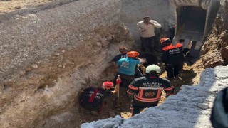 Malatyada altyapı çalışması sırasında göçük: 2 işçi hayatını kaybetti