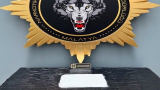 Malatyada araçta 1 kilo metamfetamin ele geçirildi