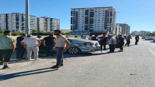 Malatyada iki otomobil çarpıştı: 1 yaralı