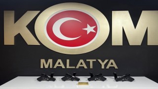 Malatyada KOMdan ruhsatsız silah operasyonu: 7 gözaltı