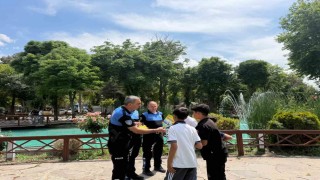 Malatyada polis ekiplerinden boğulma vakalarına karşı farkındalık çalışması