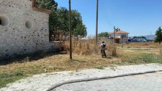 Manisa Büyükşehirden Karacaahmet Türbesinde hummalı temizlik