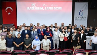 Manisa CBÜde 15 Temmuz anma programı gerçekleştirildi