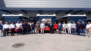 Manisanın ulaşım filosuna 15 yeni otobüs