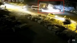 Mardinde 3 kişinin öldüğü kazanın güvenlik kamerası görüntüleri ortaya çıktı