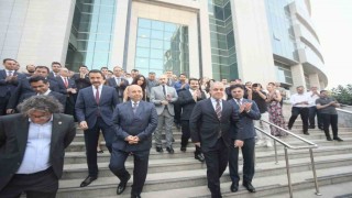 Mersin Cumhuriyet Başsavcısı Ahmet Çelikkol Adanaya uğurlandı