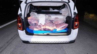 Mersinde 877 kilogram kaçak sakatat ele geçirildi