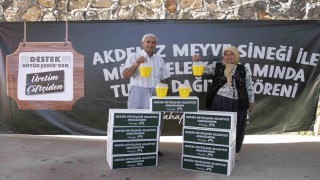 Mersinde Akdeniz Meyve Sineğine karşı feromon tuzağı desteği
