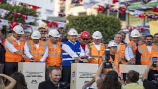Mersinde dev kavşak projesinin temeli atıldı