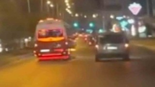 Mersinde makas atan minibüsçü kameraya yakalandı, 90 bin TL ceza yedi