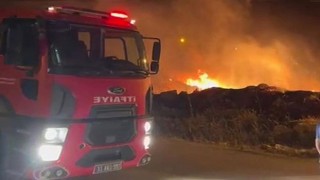 Mersin’de Otluk Alanda Çıkan Yangın Korkuttu!