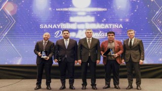 Mersinin üretim ve ihracat başarısı taçlandırıldı