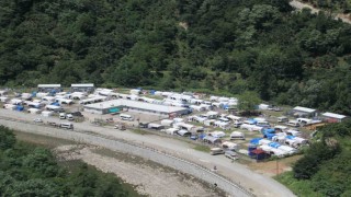 Mevsimlik tarım işçileri fındık hasadı için Orduda