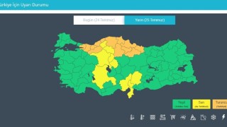 MGMden turuncu kodlu uyarı: Çok kuvvetli ve şiddetli yağış bekleniyor