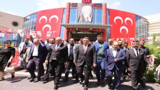 MHP Kayapınar Kongresinde Baver Bulut yeniden başkan seçildi