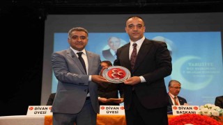 MHP Yakutiye ilçe kongresi yapıldı: Sinan Demir yeniden başkan