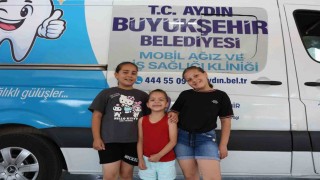 Mobil ağız ve diş sağlığı klinikleri 5 ilçede vatandaşlarla buluştu