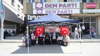 Muşlu ailelerin evlat nöbeti devam ediyor