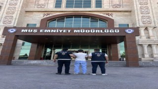 Muşta 9 yıl 10 gün hapis cezası bulunan hükümlü yakalandı