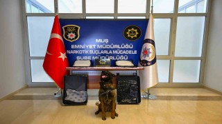 Muşta valizde 3 kilo metamfetamin ele geçirildi