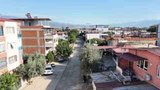 Nazillide 10 sokakta asfalt mesaisi başladı